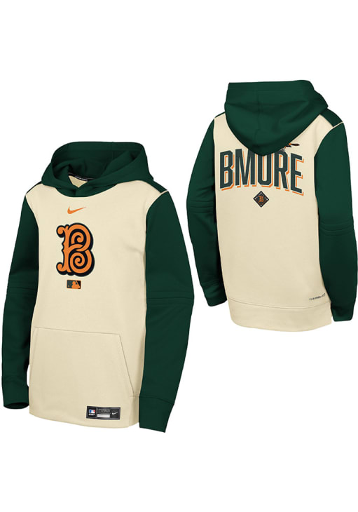 Baltimore Orioles Nike Youth CREAM City Connect AC Therma Long