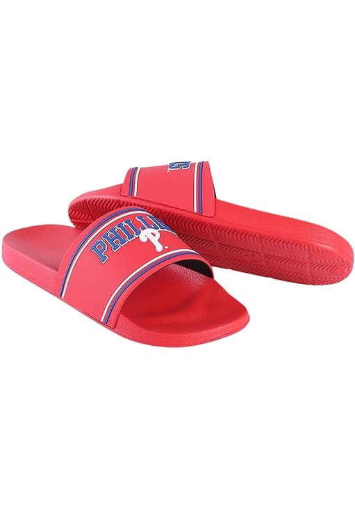 Philadelphia Phillies NAVY Raised Logo Mens Slides - 166131883 display picture 2