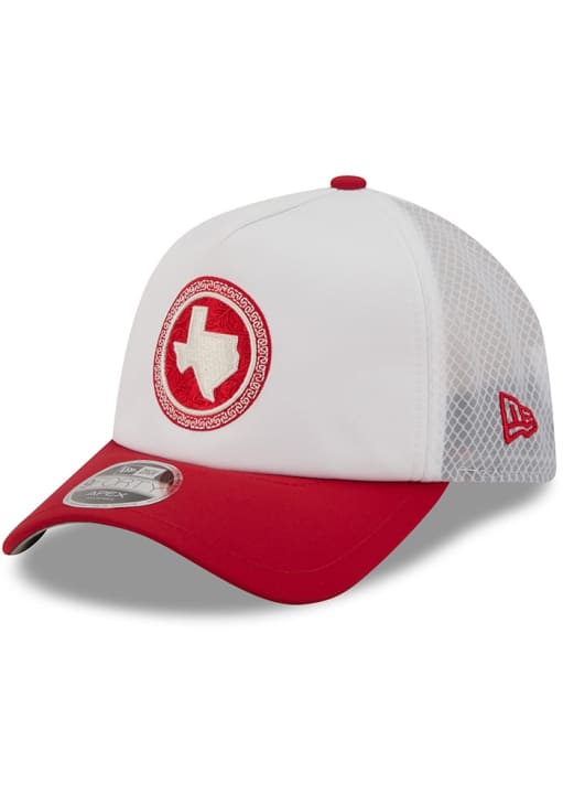 New Era Texas Rangers White City Connect Batting Practice 9FORTY