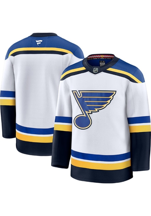St Louis Blues WHITE Blank Premium - 172803993