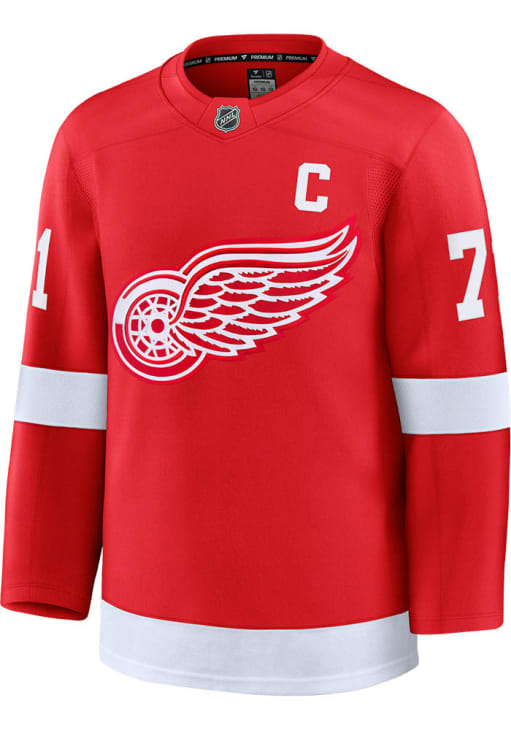 Dylan Larkin Detroit Red Wings Mens Red Home Premium Hockey Jersey
