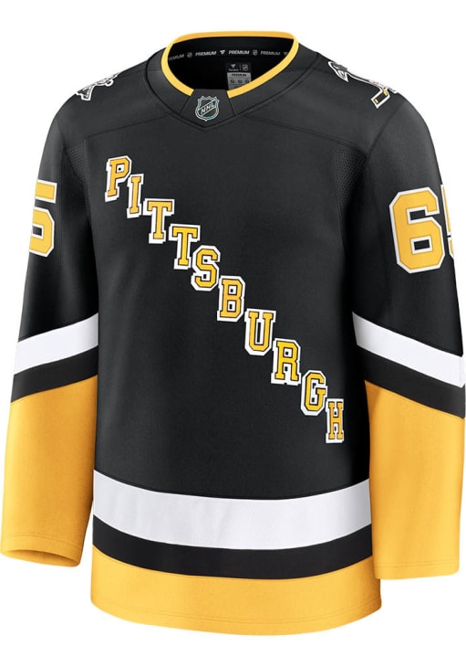 Erik Karlsson Pittsburgh Penguins Mens BLACK Alt Premium Hockey