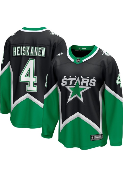 Miro Heiskanen Dallas Stars Mens BLACK Alt Breakaway Hockey Jersey