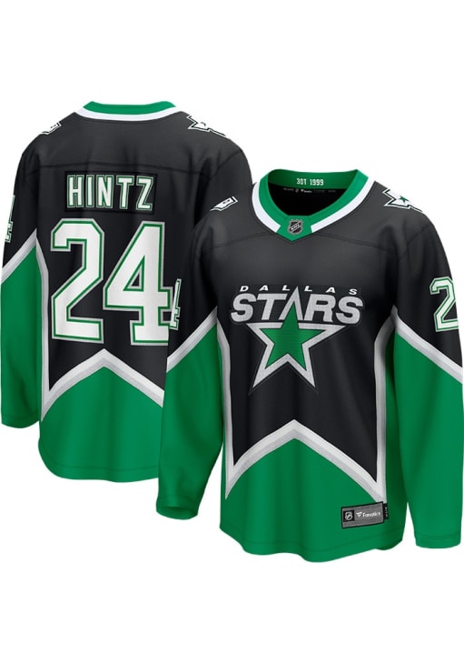 Roope Hintz Dallas Stars Mens BLACK Alt Breakaway Hockey Jersey