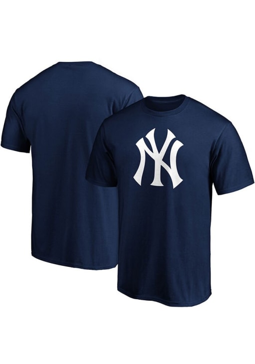 New York Yankees NAVY Logo Short Sleeve T Shirt - 172808211