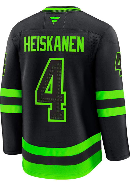 Miro Heiskanen Dallas Stars Mens BLACK Alt Premium Hockey Jersey