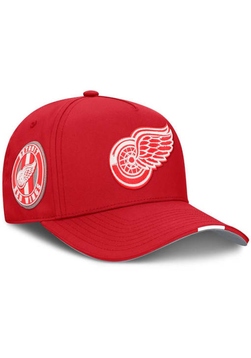 Detroit Red Wings RED 2025 Draft Podium 5-Panel Adjustable Hat