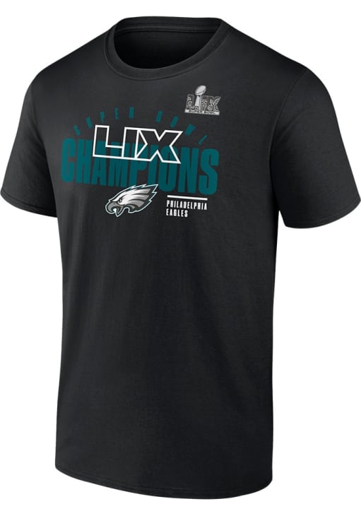 Philadelphia Eagles BLACK 2024 Super Bowl Champions Iconic Victory