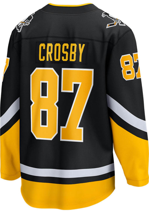 Sidney Crosby Pittsburgh Penguins Mens BLACK Alternate Hockey