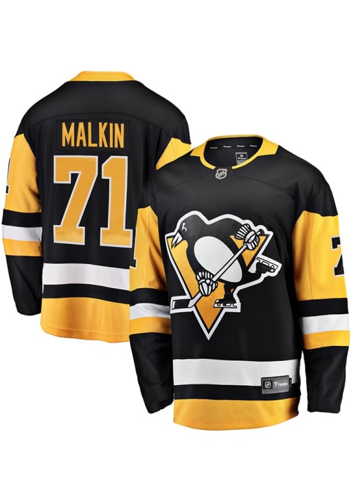 Evgeni Malkin Pittsburgh Penguins Mens BLACK Authentic Hockey