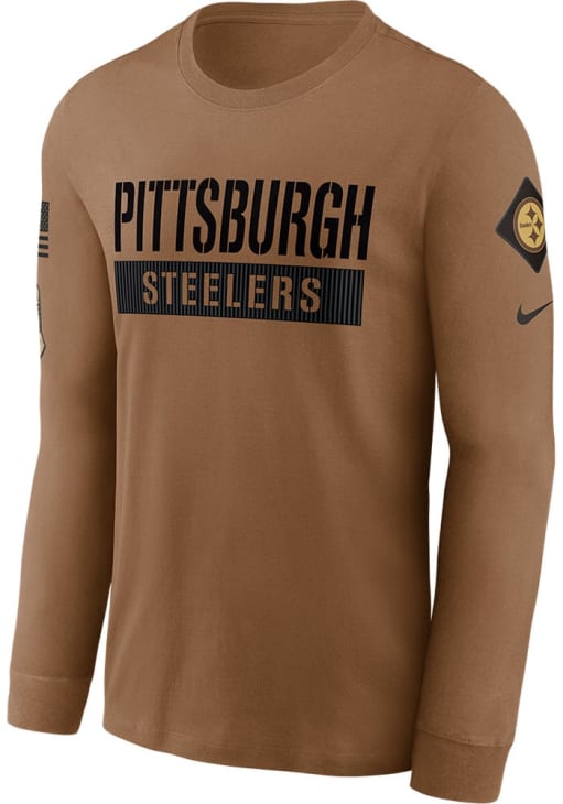 Nike Pittsburgh Steelers Salute To Service Long Sleeve T Shirt