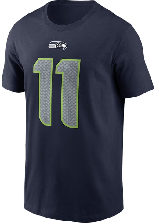 O. SMITH ユニフォーム 背番号1 ネイビー Jaxon Smith-Njigba Seattle Seahawks NAVY Name and Number Short