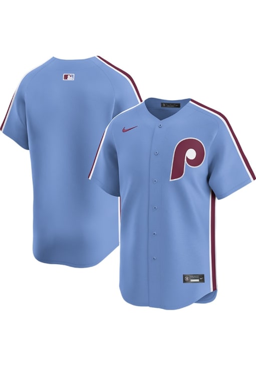 Nike Philadelphia Phillies Mens LIGHT BLUE Alt 2024 Limited