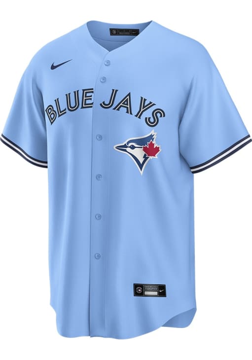 Toronto Blue Jays Mens Nike Replica LIGHT BLUE Alt Jersey - 173200648