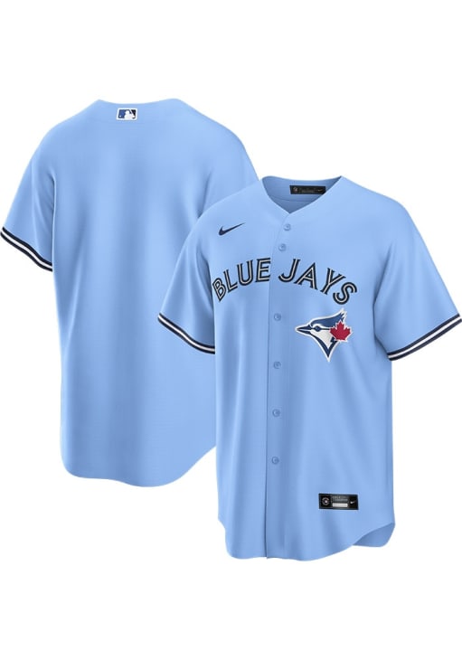Toronto Blue Jays Mens Nike Replica LIGHT BLUE Alt Jersey - 173200648