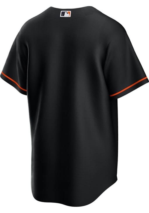 Baltimore Orioles Mens Nike Replica BLACK Alt Jersey - 173200664