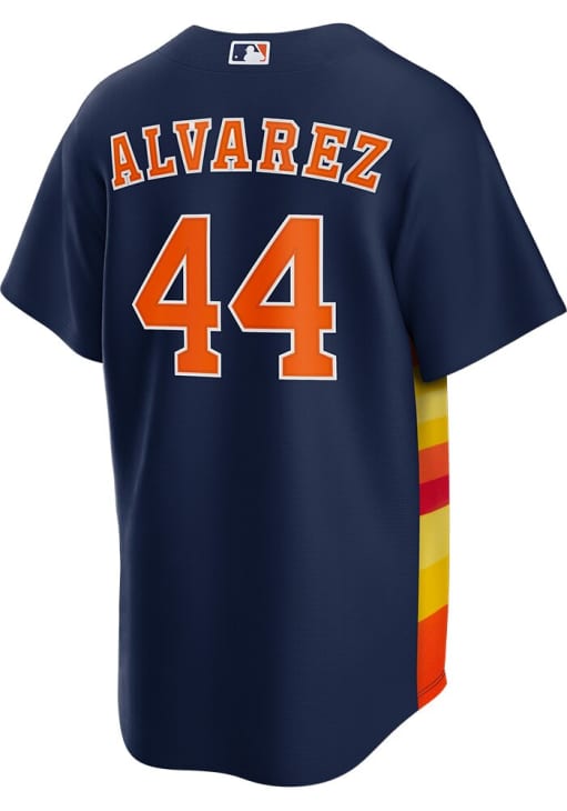 Yordan Alvarez Houston Astros Mens Replica NAVY Alt Jersey - 173200722