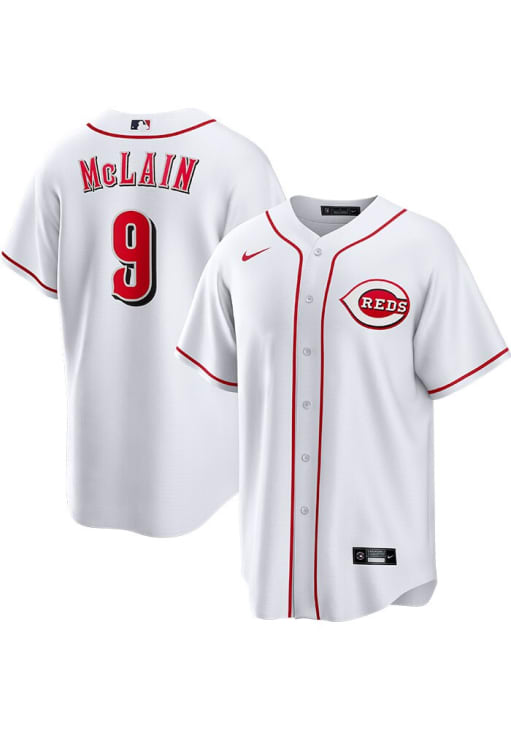 Matt McLain Cincinnati Reds Mens Replica WHITE Home Jersey - 173201402