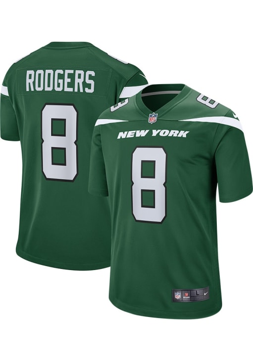 ユニフォーム New York Jets NFL Jersey Aaron Rodgers Aaron Rodgers New York Jets Home Game Jersey - GREEN