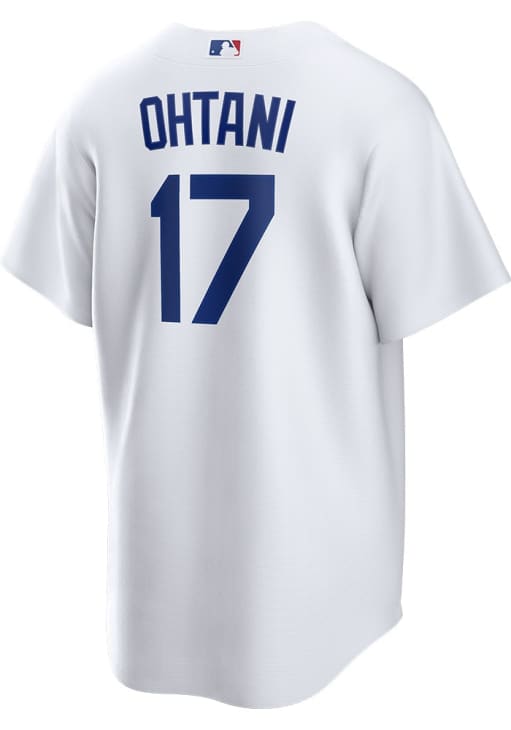 Shohei Ohtani Los Angeles Dodgers Mens Replica WHITE Home Jersey