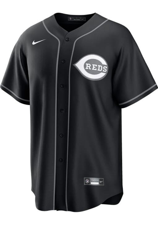 Elly De La Cruz Cincinnati Reds Mens Replica BLACK Alt Fashion