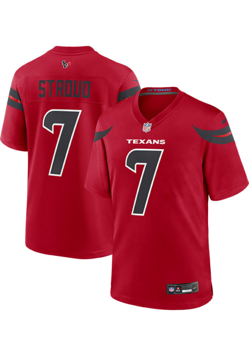 CJ Stroud Houston Texans Red 2024 Alt Game Jersey - 173201749
