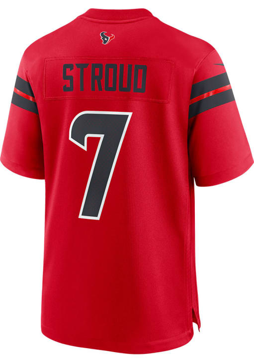 CJ Stroud Houston Texans Red 2024 Alt Game Jersey - 173201749