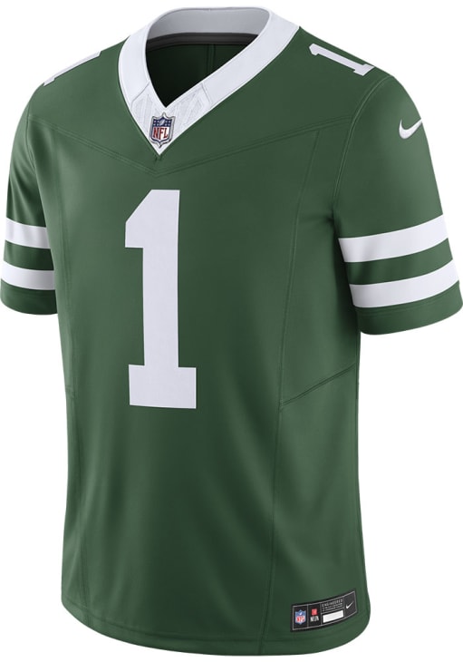 Sauce Gardner New York Jets Mens GREEN Vapor F.U.S.E. Limited