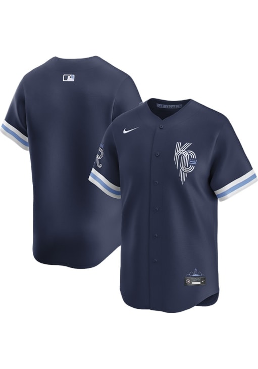 Nike Kansas City Royals Mens NAVY City Connect 2024 Limited