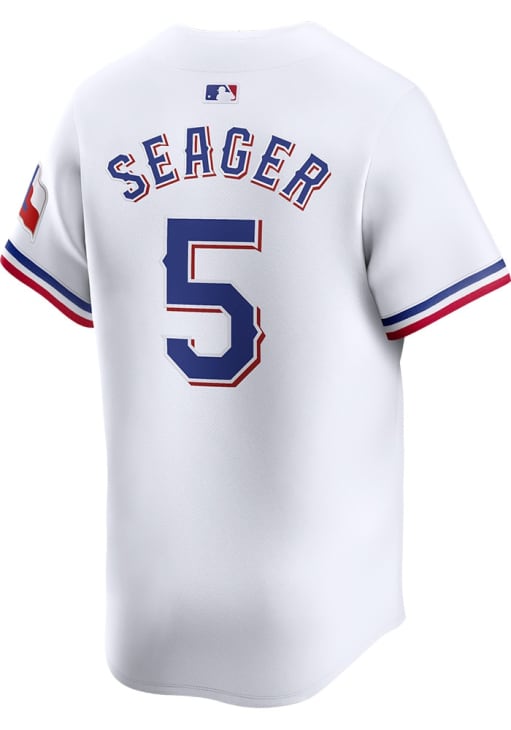Corey Seager Texas Rangers Mens Home Limited Baseball Jersey - WHITE