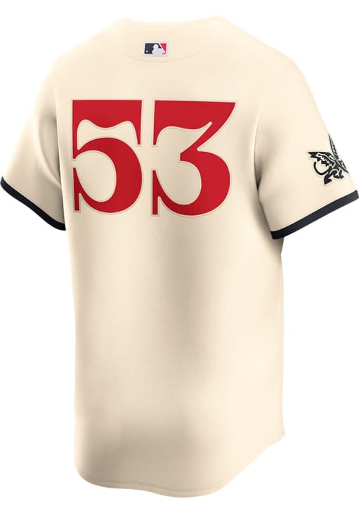 Adolis Garcia Texas Rangers Mens TAN City Connect 2024 Limited