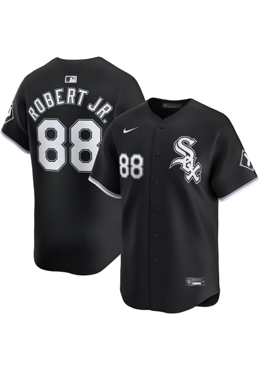 Luis Robert Chicago White Sox Mens BLACK Alt 2024 Limited Baseball