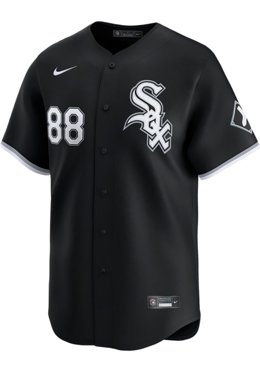 Luis Robert Chicago White Sox Mens BLACK Alt 2024 Limited Baseball Luis Robert Chicago White Sox Mens BLACK Alt 2024 Limited Baseball