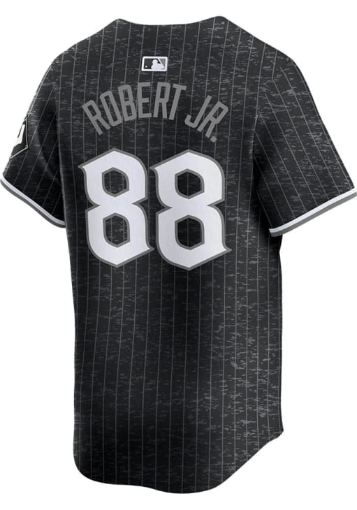 Luis Robert Chicago White Sox Mens BLACK City Connect 2024 Limited Luis Robert Chicago White Sox Mens BLACK City Connect 2024 Limited