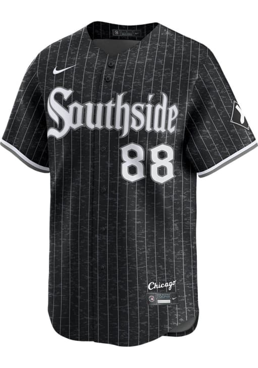 Luis Robert Chicago White Sox Mens BLACK City Connect 2024 Limited Luis Robert Chicago White Sox Mens BLACK City Connect 2024 Limited