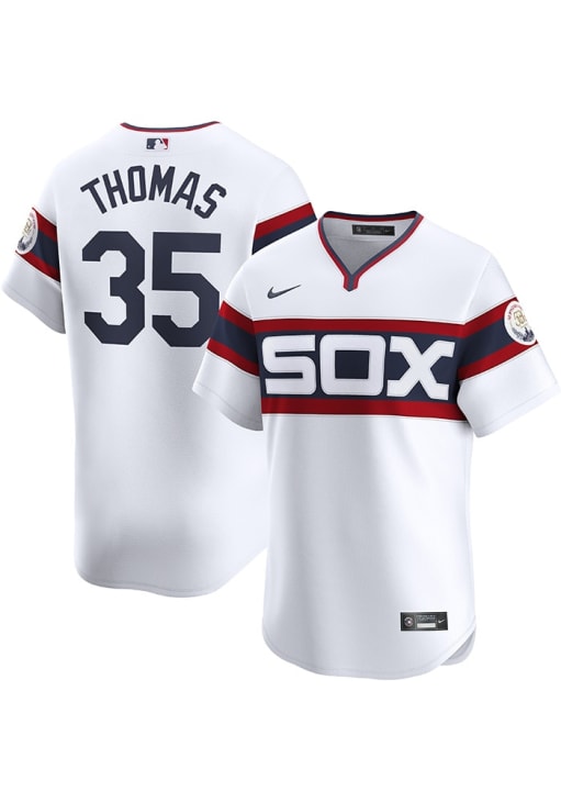 Frank Thomas Chicago White Sox Mens WHITE Alt 2024 Limited