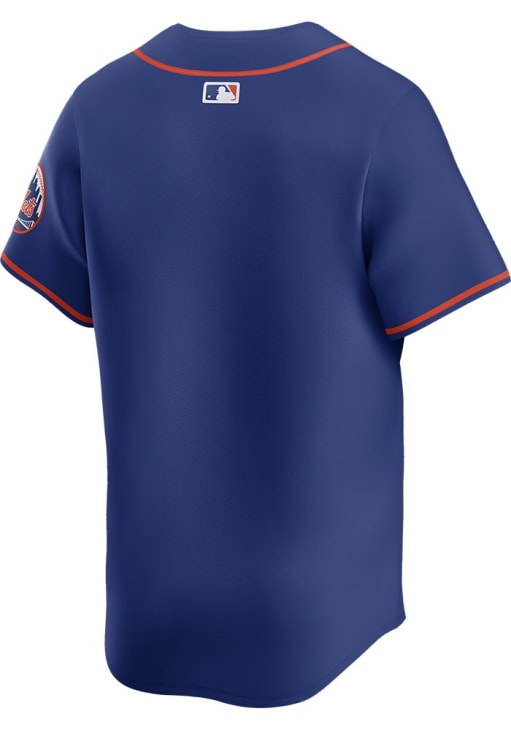 Nike New York Mets Mens ROYAL Alt 2024 Limited Baseball Jersey