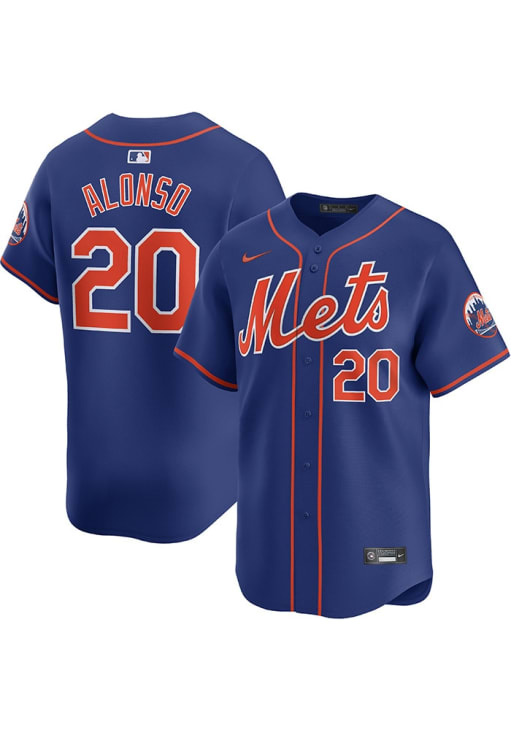 Pete Alonso New York Mets Mens Alt Limited Baseball Jersey - ROYAL