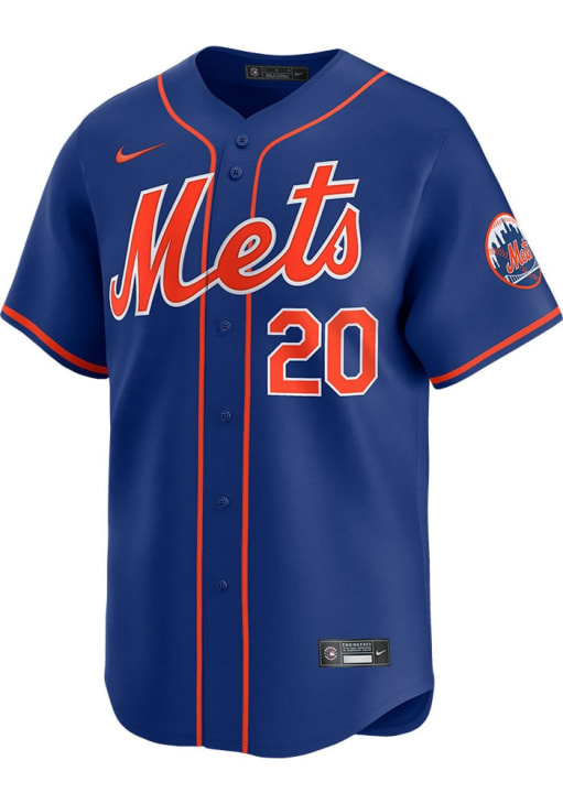Pete Alonso New York Mets Mens Alt Limited Baseball Jersey - ROYAL