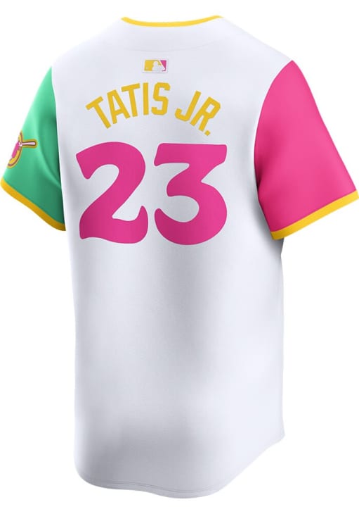 Fernando Tatis Jr San Diego Padres Mens WHITE City Connect 2024