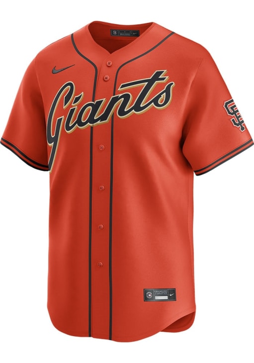 Nike San Francisco Giants Mens ORANGE Alt 2024 Limited Baseball