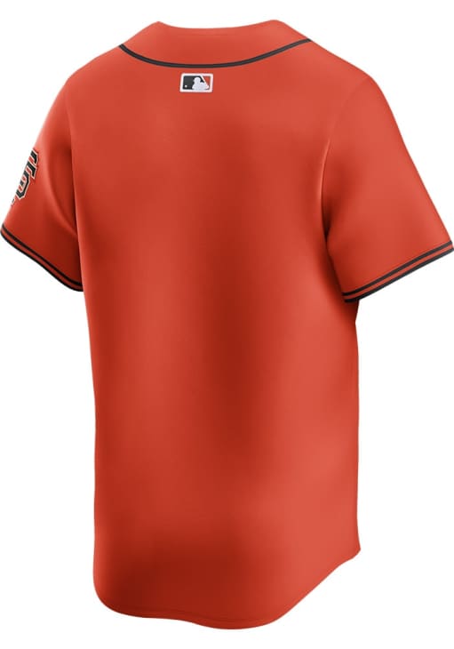 Nike San Francisco Giants Mens ORANGE Alt 2024 Limited Baseball
