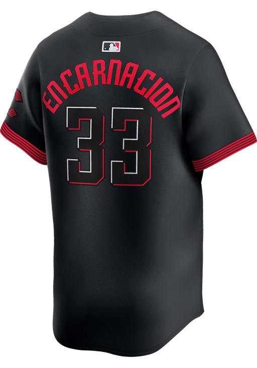 Christian Encarnacion-Strand Cincinnati Reds Mens BLACK City