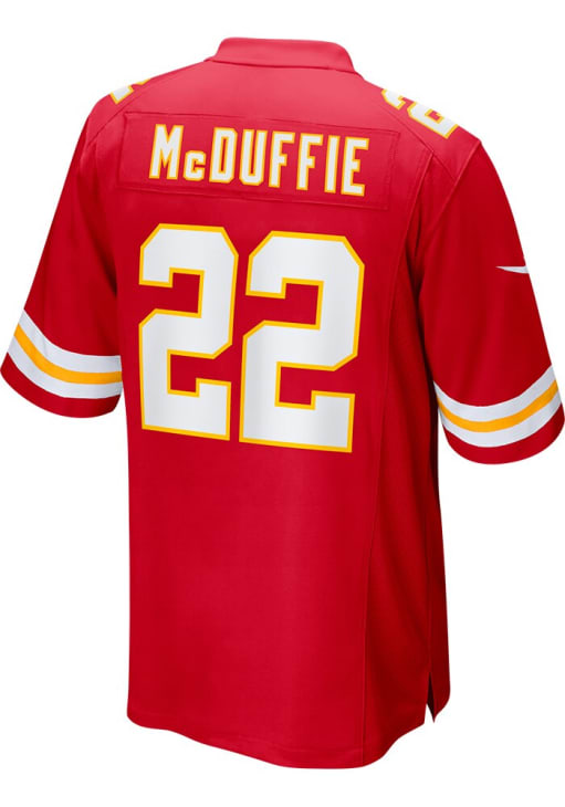 Trent Mcduffie Kansas City Chiefs Red Home Jersey - 173202157