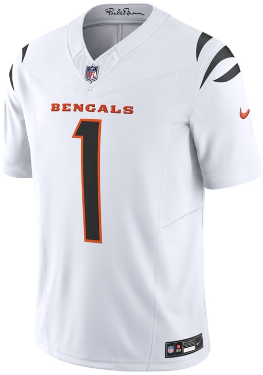 Ja'Marr Chase Cincinnati Bengals Mens WHITE Vapor F.U.S.E. Limited