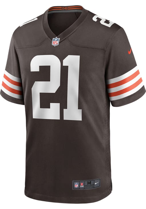 Denzel Ward Cleveland Browns BROWN Home Game Jersey - 17320234
