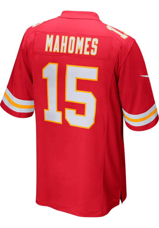 Patrick Mahomes Kansas City Chiefs Home Game Jersey - RED