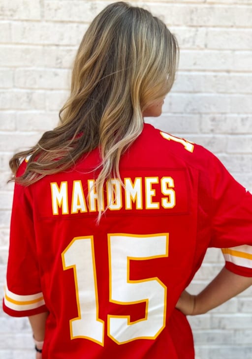 Patrick Mahomes Kansas City Chiefs Home Game Jersey - RED