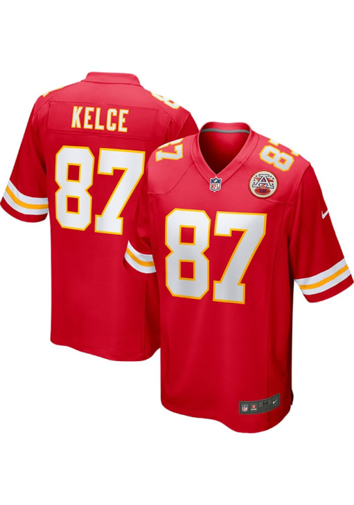 Kansas City Chiefs Kelceユニフォーム 2XL(3L) Travis Kelce Kansas City Chiefs Home Game Jersey - RED