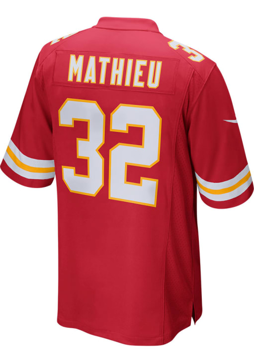 Tyrann Mathieu Kansas City Chiefs Red Home Game Jersey - 17320240